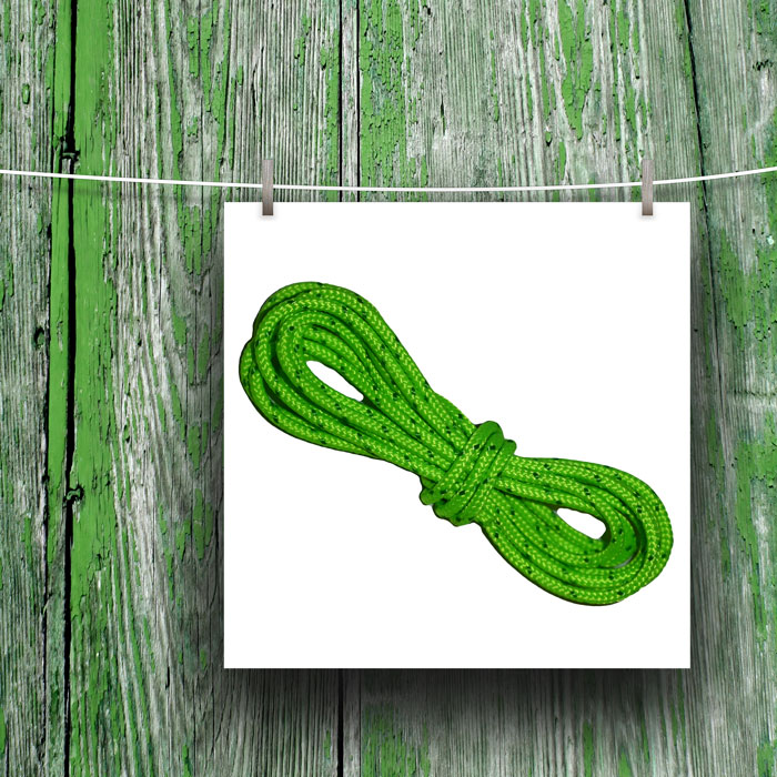 Polyester cord, Ø 3 mm, 16 strands, breaking strength 250 kg.