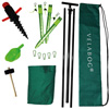Kit de toldo playa Velabog Breeze GF. Fibra de vidrio, verde. Volumen de suministro.